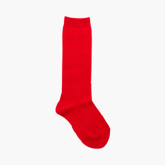 CONDOR Plain Socks Red