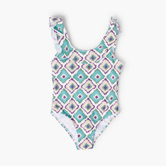 Girls Lycra swimsuit Diamond pattern