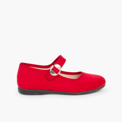 Bamara Mary Janes shoes Red