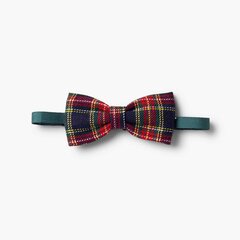 Boys' Scottish-patterned bow tie Green
