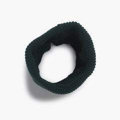 Knitted snood  Bottle Green