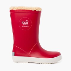  Inner shearling wellies for children Red
