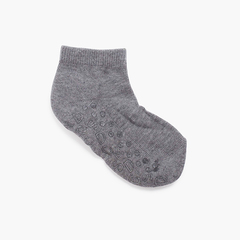 Non-slip children's ankle socks Grey
