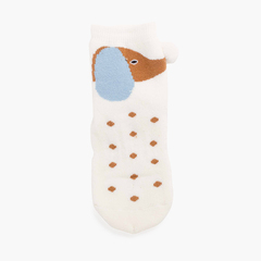 Doggy pom pom non-slip socks Cava