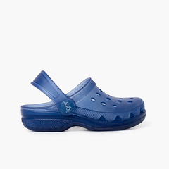 Rubber Clogs for Kids Navy Blue