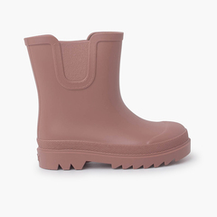 Chelsea type wellies in dusty colours Pink