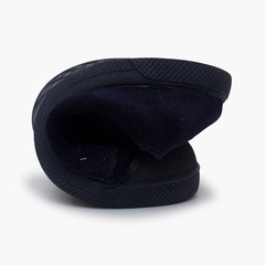 Suede boys' trainers rubber Toe Cap Navy Blue