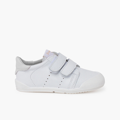 Blanditos by Crios trainers double hook-and-loop closure White