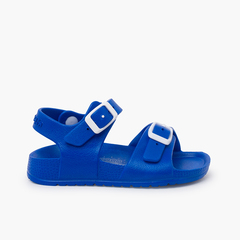  Water sandals double buckle Blue