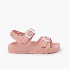  Water sandals double buckle Pink