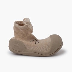 Round-toe baby shoes Attipas Rabbit sand
