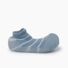 Round-toe baby shoes Attipas summer Stripes blue