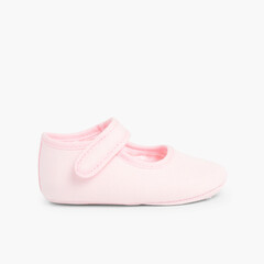 Baby Girl's Canvas Mary Jane Shoes Pink