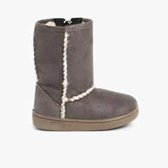 Australian Style Boots for Girls Grey