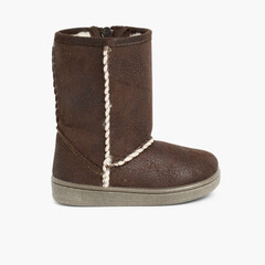 Australian Style Boots for Girls Brown