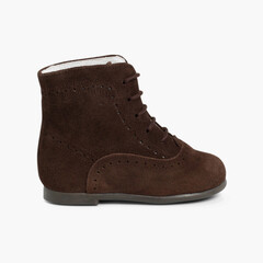Suede Pascuala Boots Brown