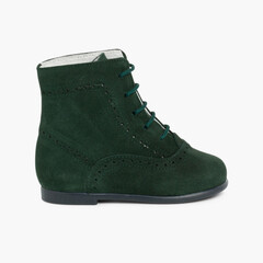 Suede Pascuala Boots Green