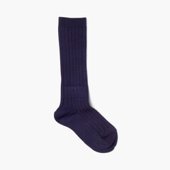 Condor High Ribbed Knit Socks Navy Blue