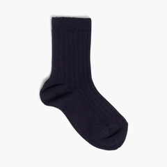 CONDOR Short Ribbed Socks Navy Blue