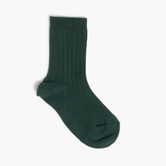CONDOR Short Ribbed Socks Green