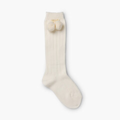 CONDOR Pom Pom Baby Socks  Cava