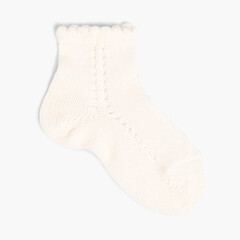 CONDOR Pointelle Short Summer Socks  Cava