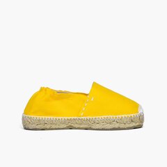 Kids Espadrilles with Elastic Band Yellow