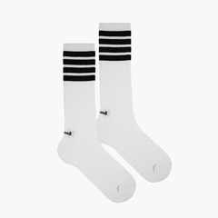 Sport Condor socks with horizontal stripes White