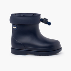 Wellington boots for children pastel colors Navy Blue