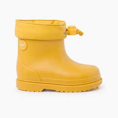 Wellington boots for children pastel colors Yellow