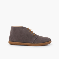 Contrast safari style split boot Grey