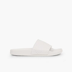 Sandals by Igor wide strap model Beach White