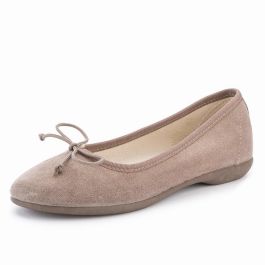 Suede ballerina high pumps sale
