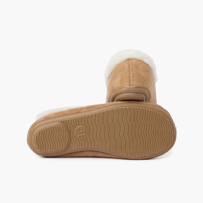 Faux sheepskin slippers hotsell