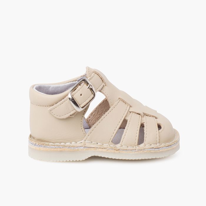 Cool leather sandals top