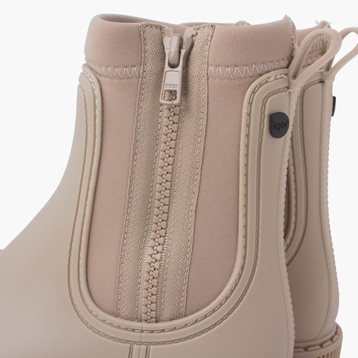 Booties with zippers on both sides online