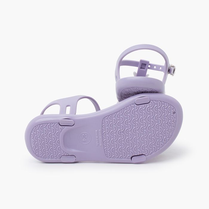 Cross strap jelly sandals on sale