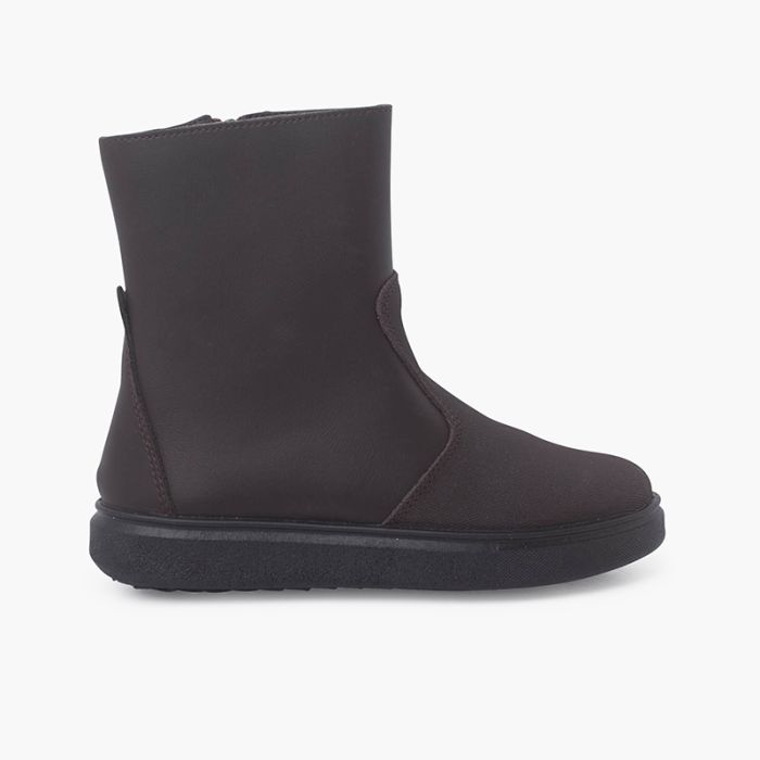 Black boots with zipper on side best sale