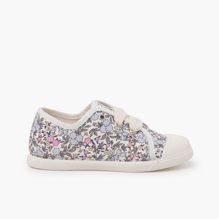 Floral trainers top