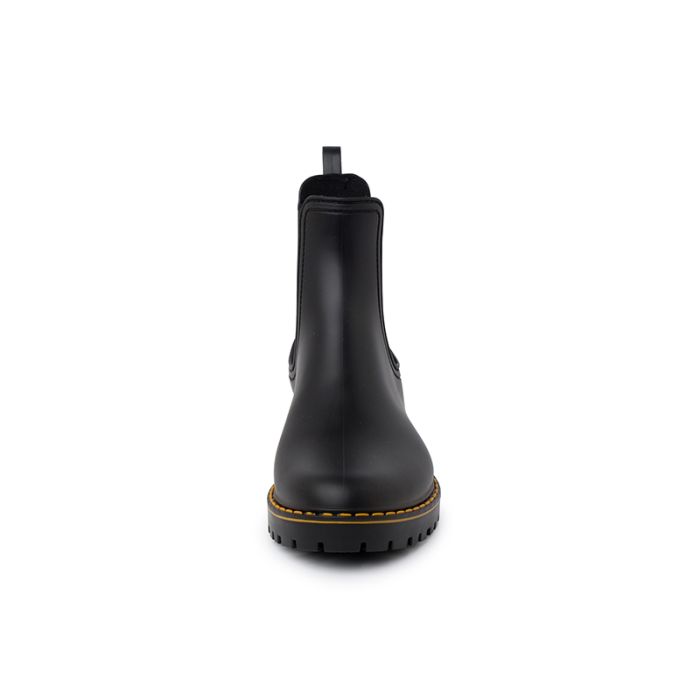 Matte black wellies shop