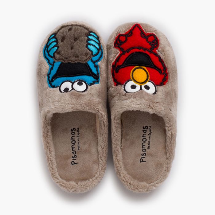 Cookie monster slippers for toddlers sale