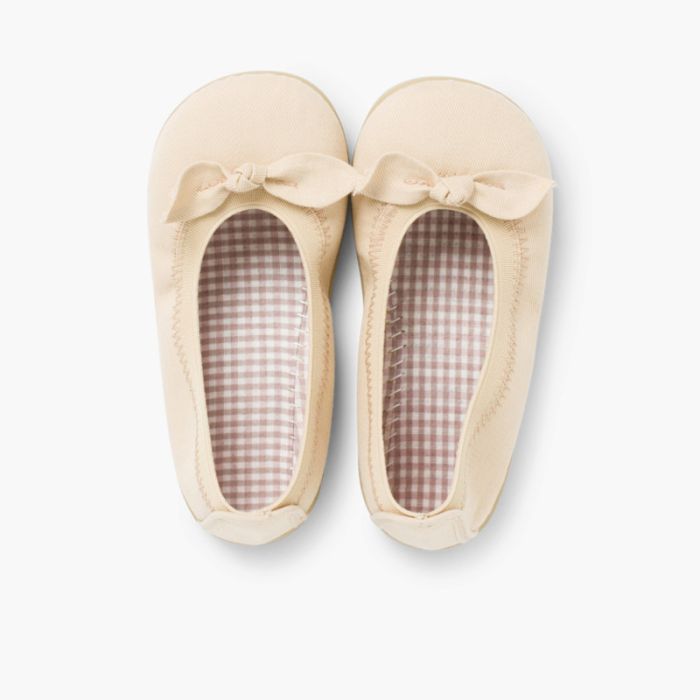 First Walkers Canvas Elasticated Ballet Pumps