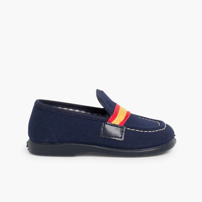 Canvas moccasins hotsell