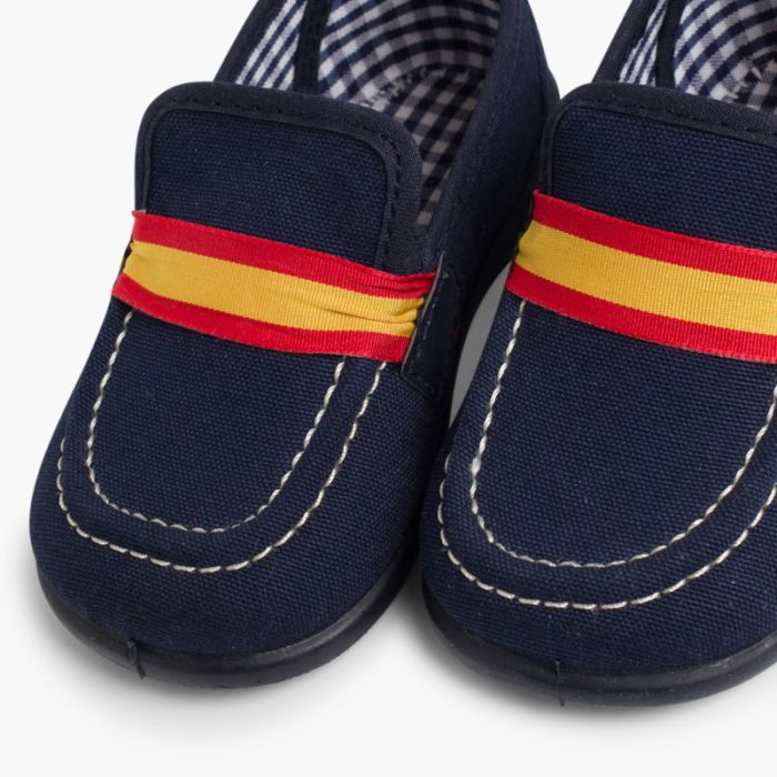 Canvas moccasins hot sale