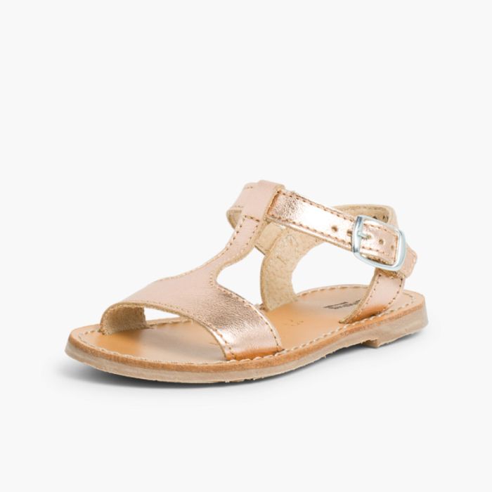 Bronze sandals store