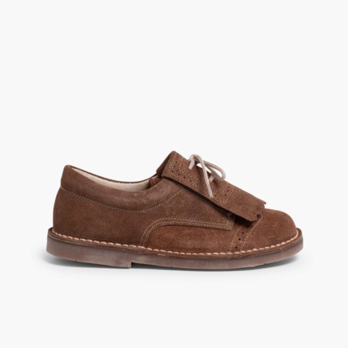 Boys suede brogues shop