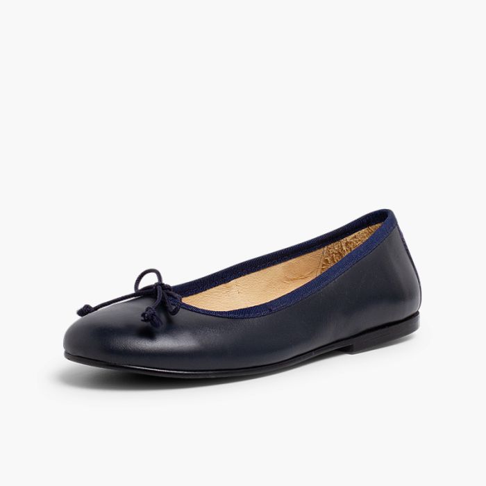 Leather ballet pumps uk sales
