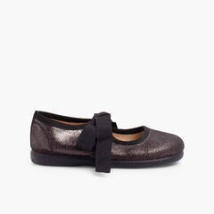 Sparkling Mary Janes for Girls  Black