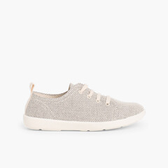 Casual Canvas Shoes Grey